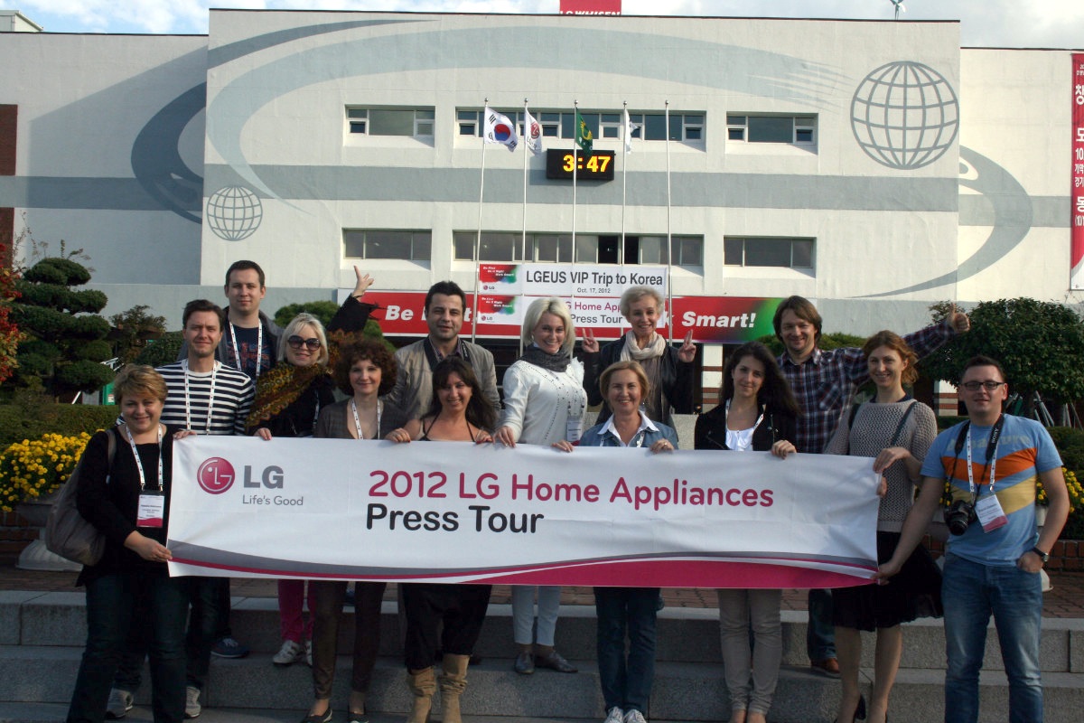 2012 LG Home Appliance Press Tour