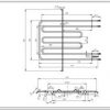 Тэн верхний (гриль) для духовки Indesit C00081591 2800W (556+2250W) - Зображення 2